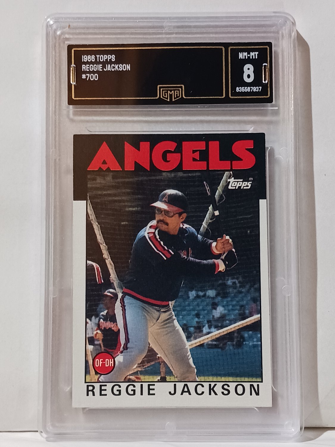 1986 Jackson Reggie Topps GMA 8 NM-MT