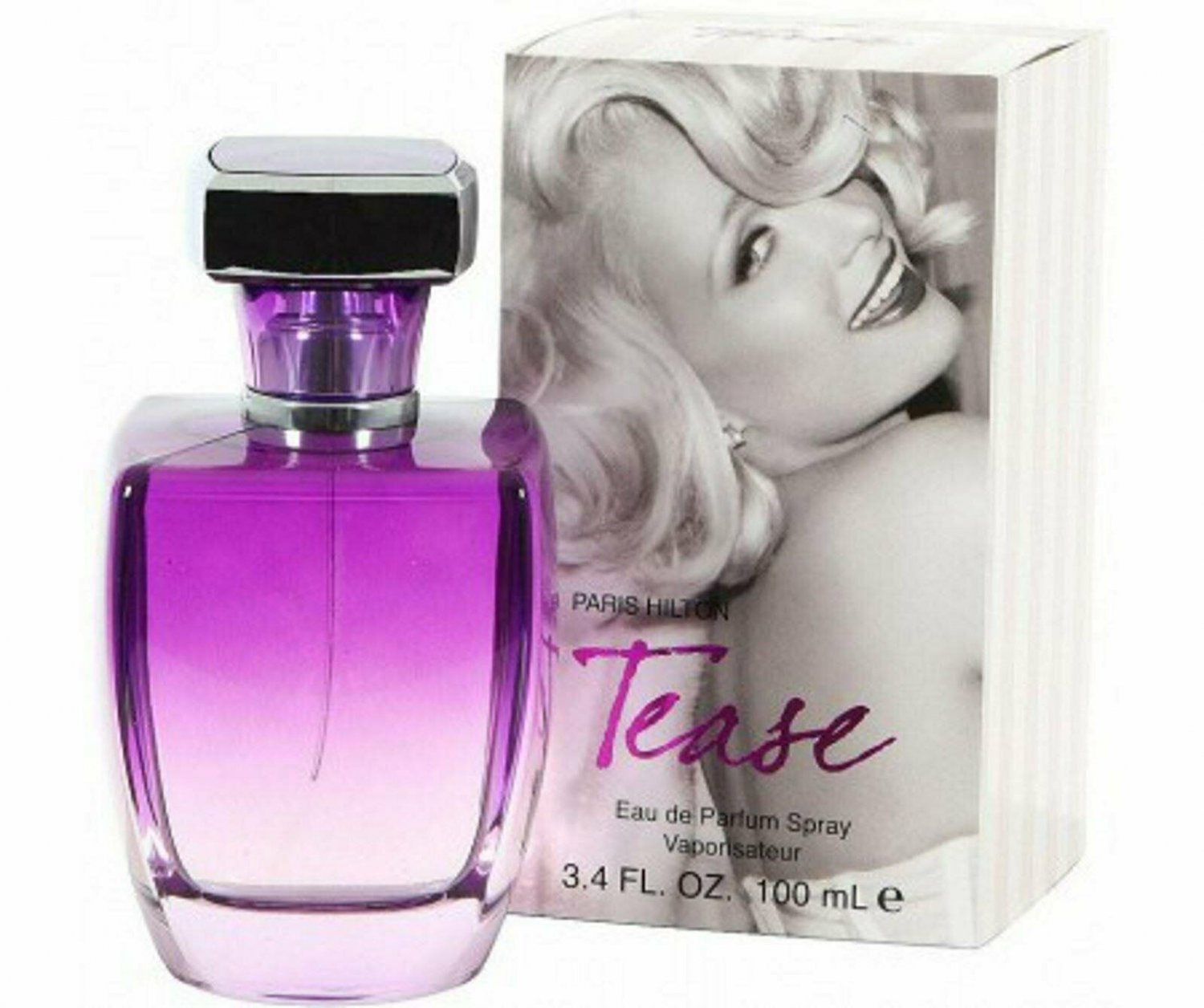 PARIS HILTON TEASE Women 3.4 oz edp Perfume New in Box