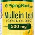 500mg Mullein Leaf Extract 100 Capsules Gordolobo Herbal Supplement Pill