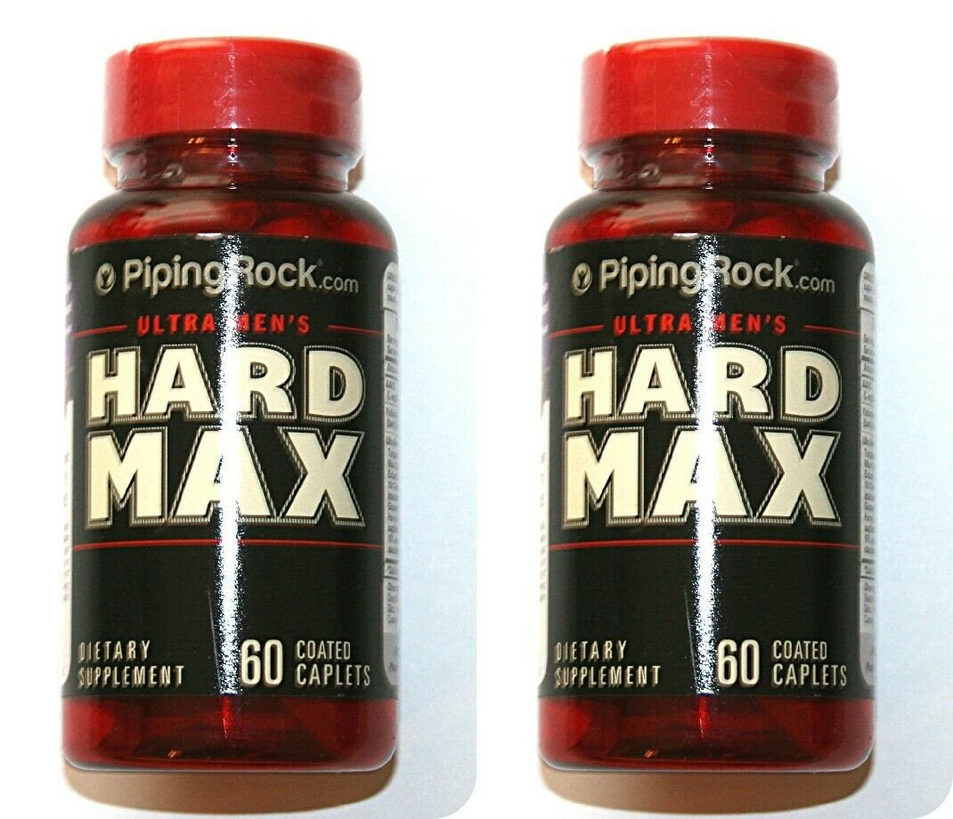 2 Bottles Ultra Hard Max Capsules Mens Sexual Enhancement Male Libido Pills