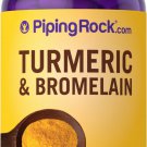 Piping Rock Turmeric & Bromelain 90 Quick Release Capsules