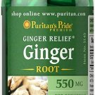 Puritan's Pride Ginger Root 550 mg 100 Rapid Release Capsules