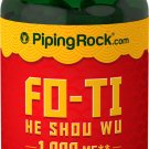 Piping Rock Fo-Ti Root He Shou Wu 1000 mg 180 Quick Release Capsules
