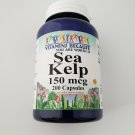 Vitamins Because Sea Kelp 150 mcg 200 Capsules