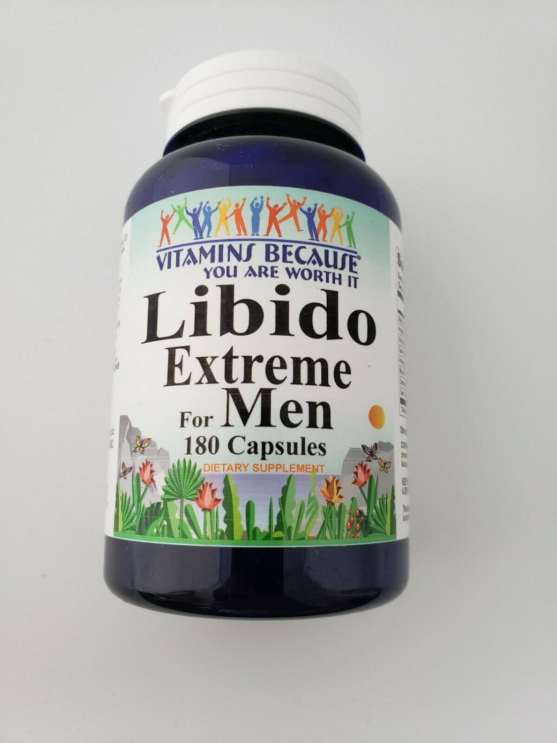 Vitamins Because Libido Extreme For Men 180 Capsules