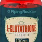Piping Rock L-Glutathione (Reduced) 100 mg 100 Quick Release Capsules