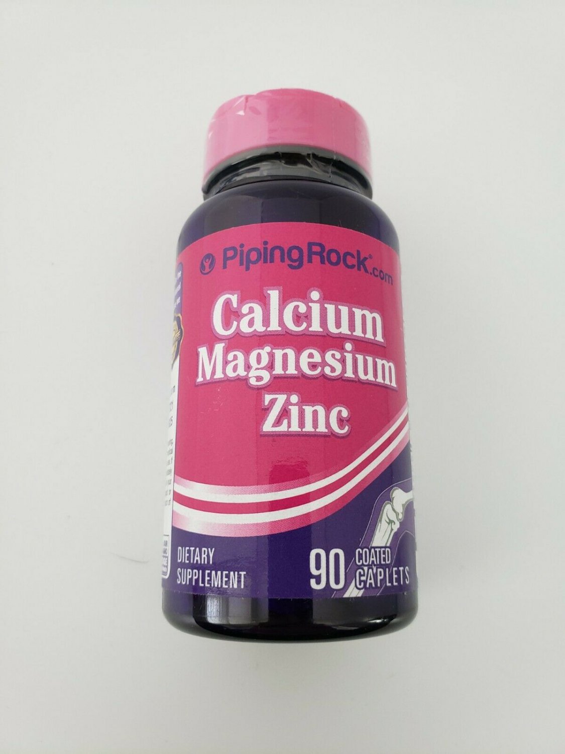 Piping Rock Calcium Magnesium Zinc (per serving) 90 Coated Caplets