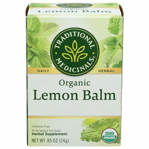 Traditional Medicinals Organic Lemon Balm Tea 16 Bag(S).