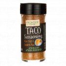 Frontier Co-Op Taco Seasoning 2.33 oz Jar.