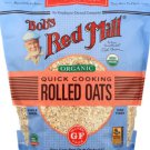 Bob's Red Mill Gluten Free Organic Quick Cooking Rolled Oats 28 oz Pkg.