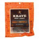 Krave All-Natural Beef Jerky - Sweet Chipotle 2.7 oz Bag(S).