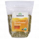 Swanson Certified Organic Sunflower Seeds Raw, Hulled 16 oz Package.