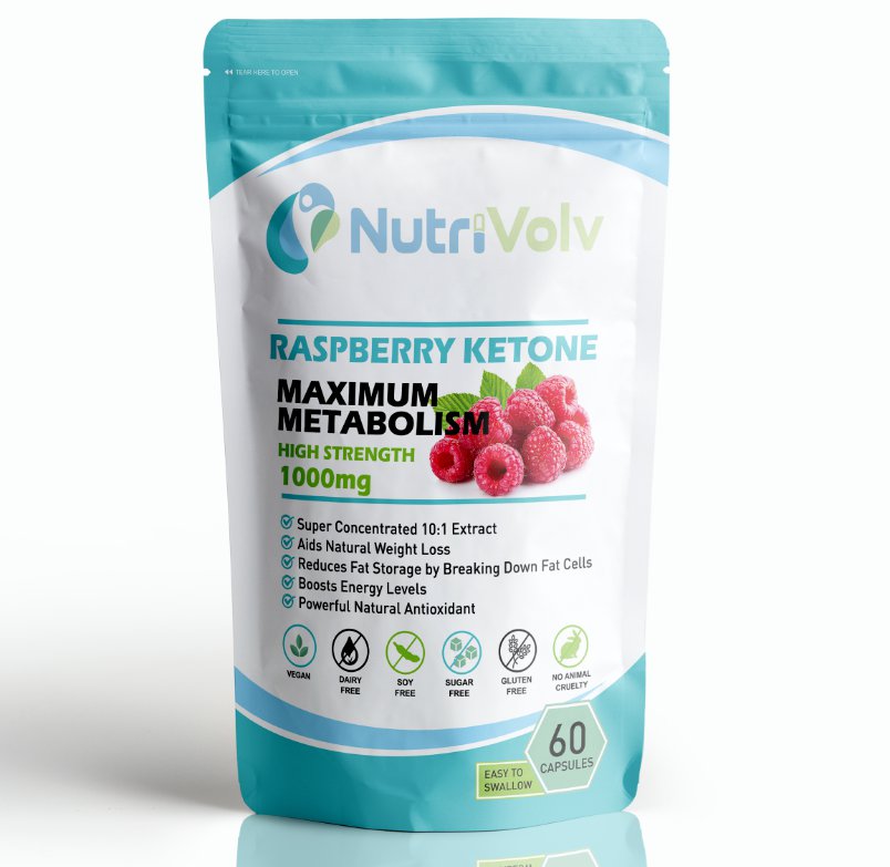 Raspberry Ketone 1000mg Weight Loss Slimming Keto Diet Fat Burn Metabolism Boost