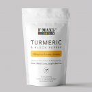 Turmeric Curcumin 1600mg PLUS Black Pepper Pills Tumeric Tablets - GMP UK MADE