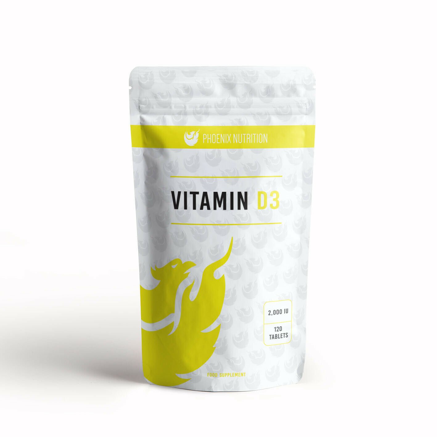 Vitamin D3 | 2000IU Tablets | High Strength D as Cholecalciferol - Bone Health