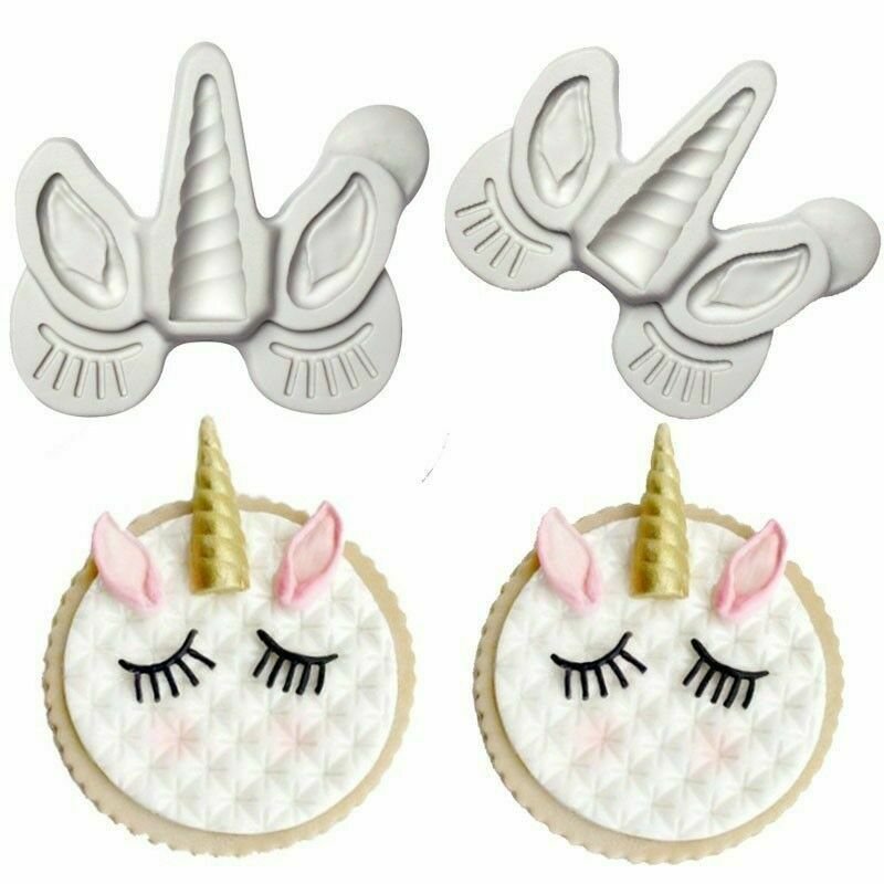 Sugarcraft Unicorn Silicone Mold fondant Cake Decorating Tools Chocolate Mould