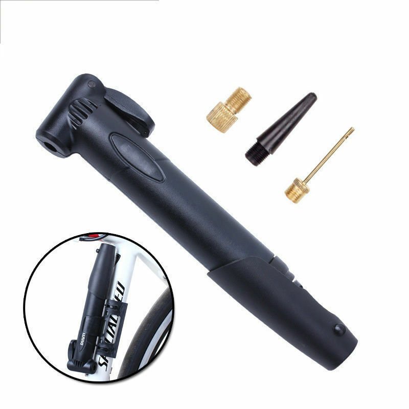 Black Multi-functional Portable Bicycle Cycling Bike Air Pump Tyre Tire Ball