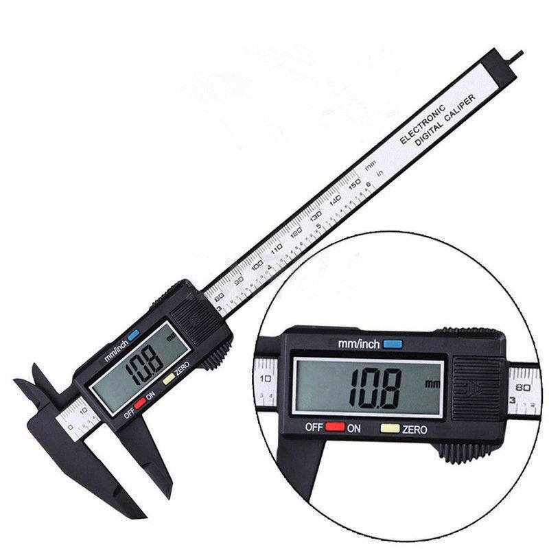 Digital Electronic Gauge Vernier 150mm 6inch Caliper Micrometer