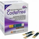 50 x SD Codefree Blood Glucose Strips