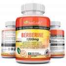 Berberine HCI 1200mg Metabolism Boost Healthy Cholesterol and Blood Sugar Level