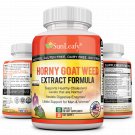 Horny Goat Weed Maca root, Saw Palmetto Tongkat Sexual Enhancer Men and Women