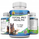 Total Pet Health with vitamins, minerals & herbal ingredients For Dogs and Cats