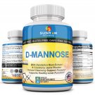 D-Mannose Bladder Health Hibiscus Dandelion Cranberry for UTI support Cleanse