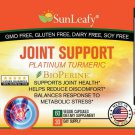 Joint Support Plantinum Turmeric Glucosamine MSM Boswellia and Ginger Extract