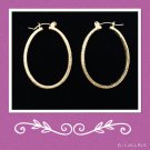 Fashion "teardrop" Hoops