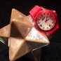 Red Analogue Watch