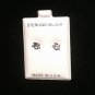 "Rocking Heart" Silver stud earrings