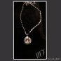 "Dancing Buddha" Jade silver  necklace set