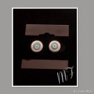 "Eyes of Tranquility" Fashion studs