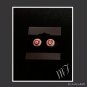 "Eyes of Passion" fashion studs