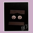 "Midnight flower Eyes" fashion studs