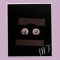 "Midnight flower Eyes" fashion studs