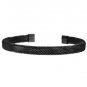 "Black Out" Stainless steel Bangle