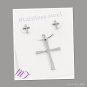 "Sheer Cross" Stainless steel Pendent set