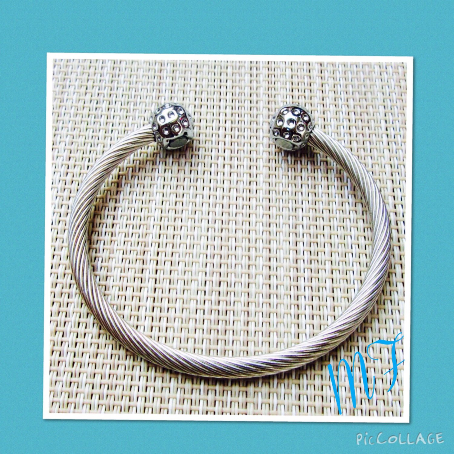 "Energy" stainless steel Bangle
