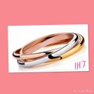 "Tricyclics" Stainless Steel Bangle