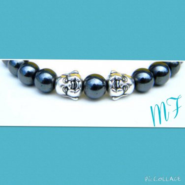"Buddha" beaded bracelet