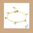 "La Cruz" Stainless steel Anklets