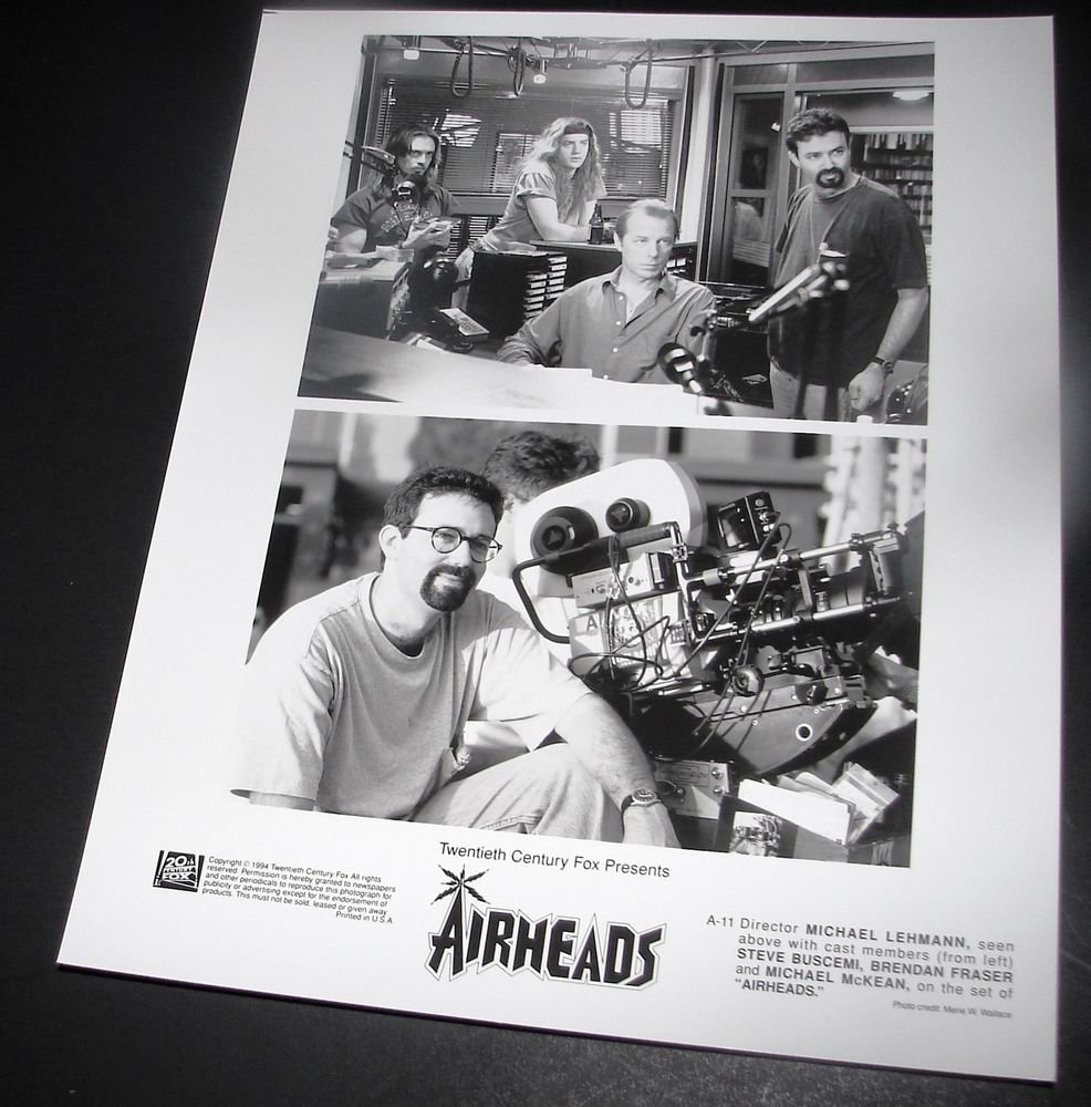 1994 AIRHEADS Movie Press Kit Photograph 8x10 Director Michael Lehmann A11