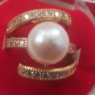 Pearl Gold-plated ring