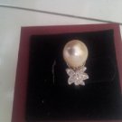 Lombok pearl ring Gold-plated Frame 2