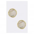 SEA SHELL DISK EARRINGS