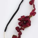 DARK FLORAL HEADBAND