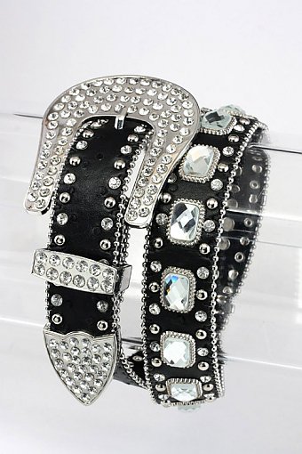 CRYSTAL LINED BELT
