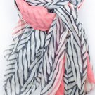 ZEBRA OBLONG SCARF