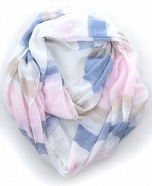 STRIPE INFINITY SCARF